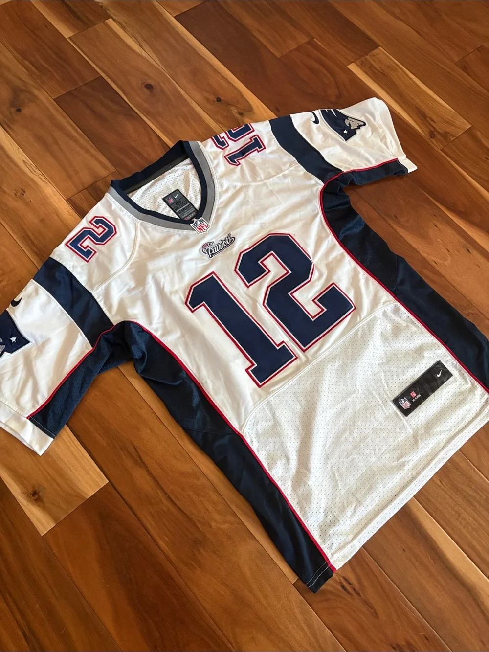 Nike New England Patriots Tom Brady #12 NFL On Field Jersey Men Size 40 Medium